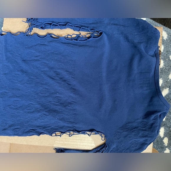 Poster Girl Miranda Top in navy blue one size - Picture 4 of 5